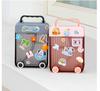 Cartoon-Themed Water Bottle Set with Fun Stickers