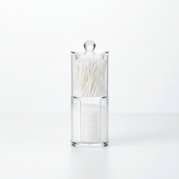 Clear Cosmetic & Toothpick Organizer
