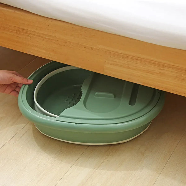 Collapsible Foldable Plastic Foot Bath Basin