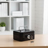 Compact Steel Cash Lock Box with Key