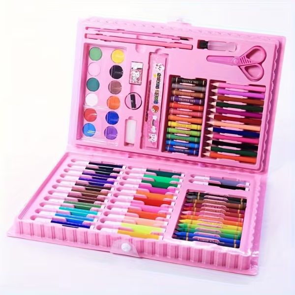 Perfect Dealz Complete 86-Piece Art and Drawing Set