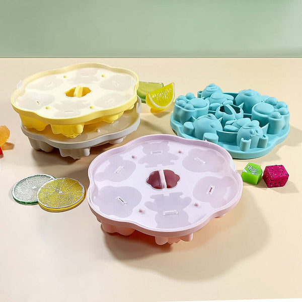 Perfect Dealz Cute Bear Silicone Ice Cube & Baby Food Freezer Tray