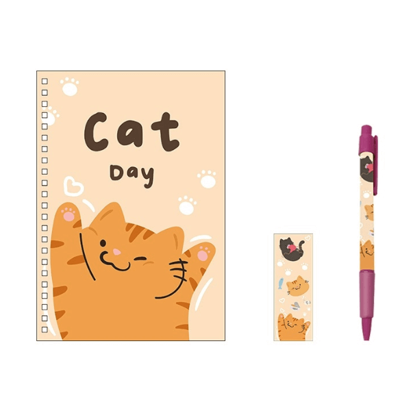 Perfect Dealz Double Coil Notebook and Pen Combo – Compact Writing Set