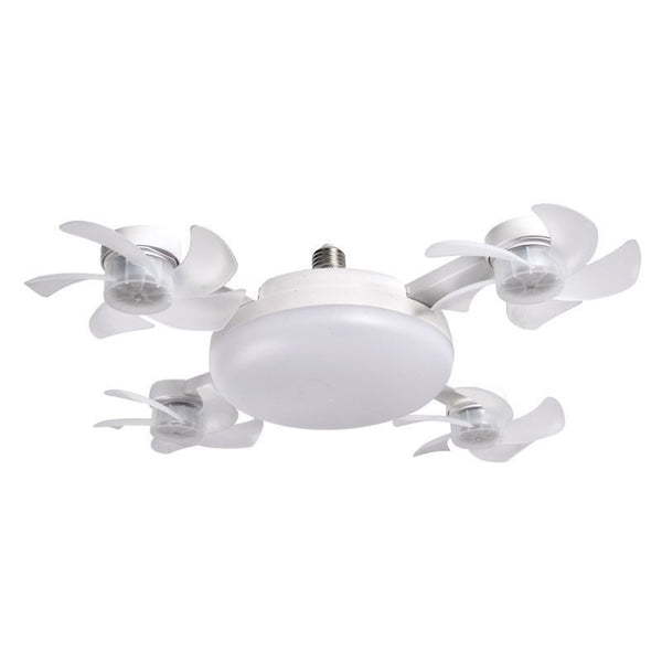 Drone-Style LED Ceiling Fan Light with Remote Control