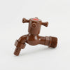 Durable PVC Outdoor Garden Cross-Handle Tap