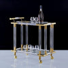 Perfect Dealz Elegant Accent Dining Cart
