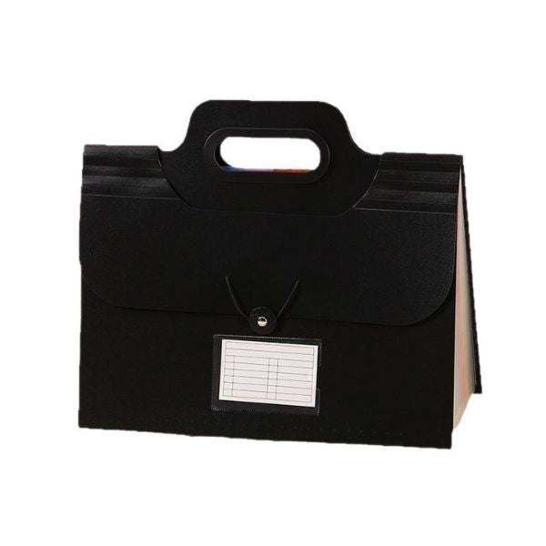 Expandable A4 Accordion File Organiser with Multiple Pockets