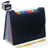 Expanding 13-Pocket Accordion File Folder