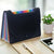 Expanding 13-Pocket Accordion File Folder