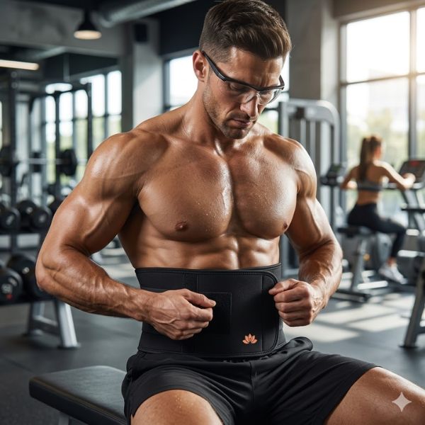 Adjustable Neoprene Waist Trimmer Fitness Belt
