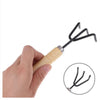 3-Piece Mini Garden Rake Set