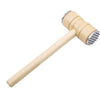 Double-Sided Wooden Meat Tenderizer Hammer