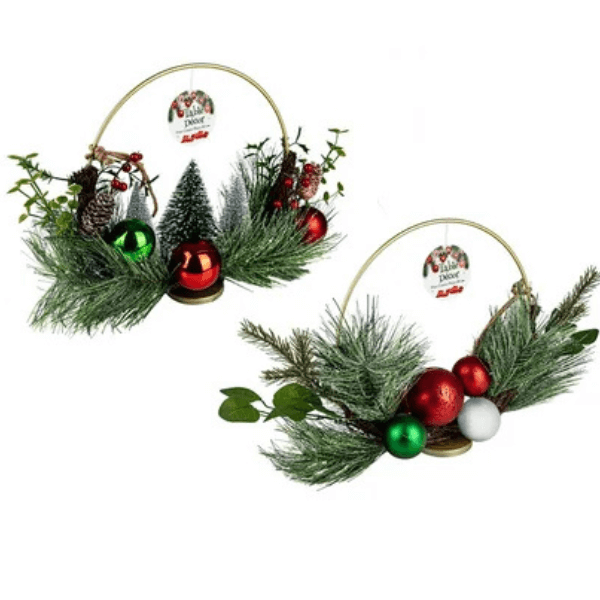 Festive Pine Table Centrepiece – 30cm