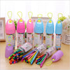 Fibre Tip Water Colour Marker Pen Set of 36 colorful pens displayed in various containers for vibrant artwork.