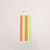 Perfect Dealz Fluorescent Sticky Note Flags Slim Multi-Colour Set