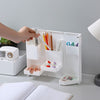 foldable plastic desk organizer