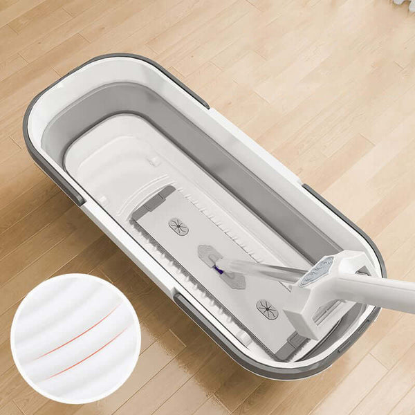 Perfect Dealz Foldable Plastic Cleaning Bucket with Dual Handles