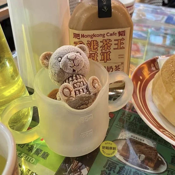 Perfect Dealz Fun Bear-Shaped Silicone Ice Cube and Chocolate Mold