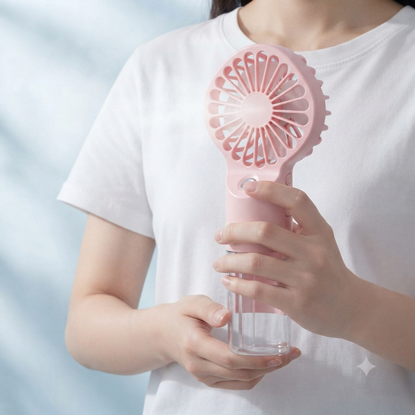 Portable Handheld Misting Fan