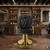 Heavy Duty Barber Chair in a stylish salon setting with elegant mirrors and a sophisticated design.