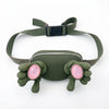 Monster Design Belt Bag with playful creature-inspired design and adjustable strap.