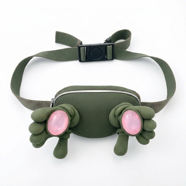 Monster Design Belt Bag with playful creature-inspired design and adjustable strap.