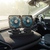 Desktop Rotatable Double Solar Charging Fan