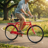 Classic 26-Inch Steel City Bicycle with Rear Carrier