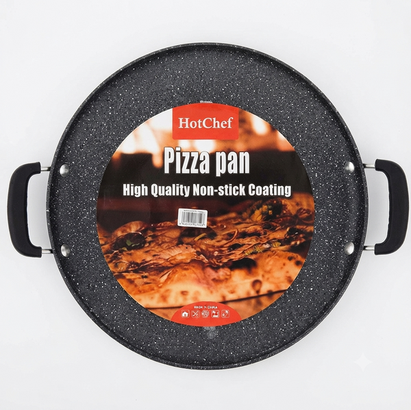 Large Non-Stick Pizza Pan – Round Oven Baking Tray