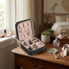 Portable Travel Leather Mini Jewellery Storage Box