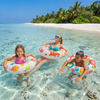 Lively Print Inflatable Swim Ring for Kids