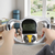 Handheld Digital BMI and Body Fat Analyzer being used for health tracking and fitness monitoring.