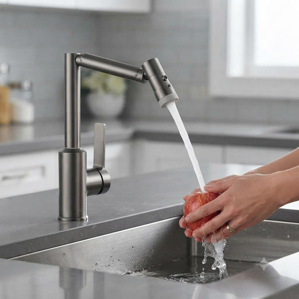 360 Degree Rotating Mixer Faucet Tap