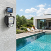 Super Bright Sensor Street Lamp With Solar Panel
