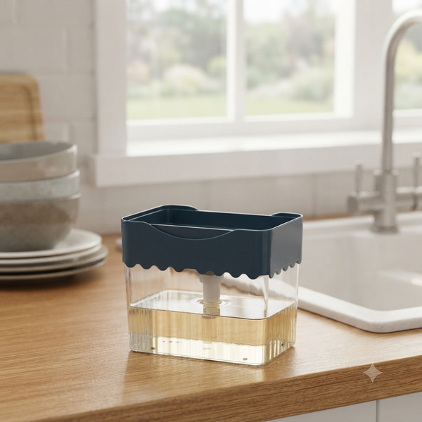 2 In 1 Soap Dispenser
