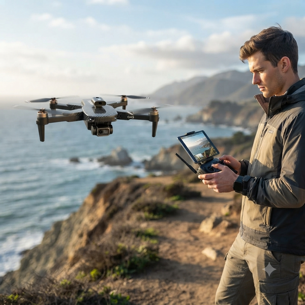 Mini HD Dual Camera Drone Rechargeable