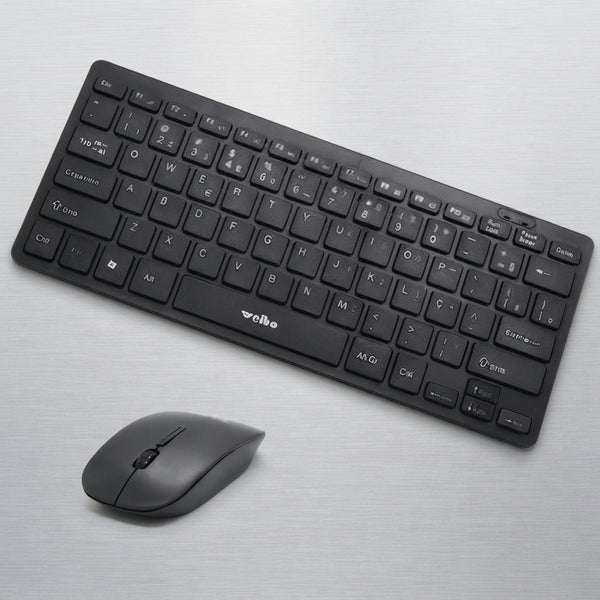 Portable Computer Wireless Keyboard Set and Mouse