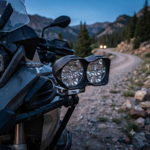Motorcycle Spotlight External LED Headlight