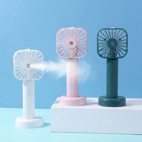 Portable Handheld Rechargeable Mist Fan