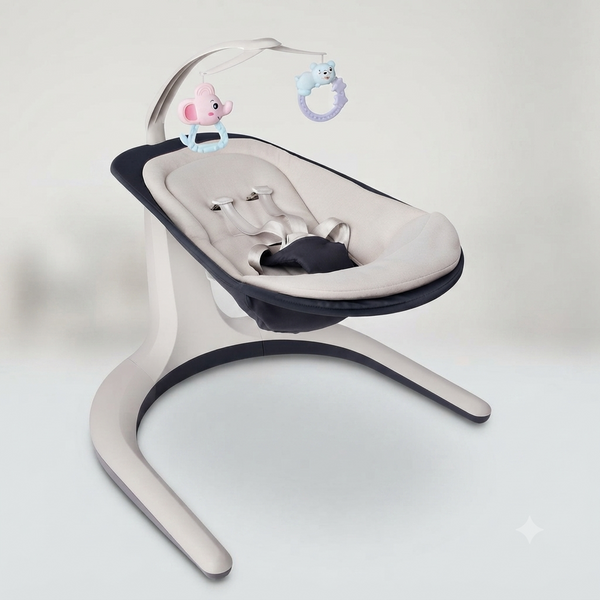 Baby Electric Rocking Swing Chair 2 in 1 with Melodious Music