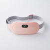 Rechargeable Heat & Vibration Comfort Belt featuring an adjustable strap and digital display for on-demand warmth.