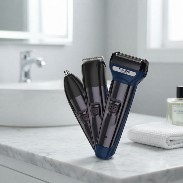 3 In 1 Rechargeable Electric Shaver