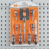 9-Piece Screwdriver Set with Large Comfort Handles