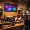 Welcome Open LED Sign Board