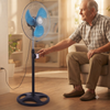 12 inch Floor Standing Pedestal Fan