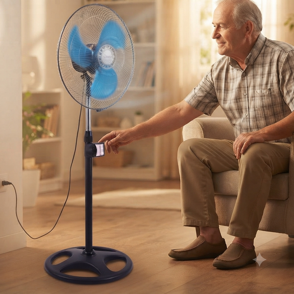 12 inch Floor Standing Pedestal Fan