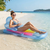 Colorful Inflatable Sea Mattress with Backrest