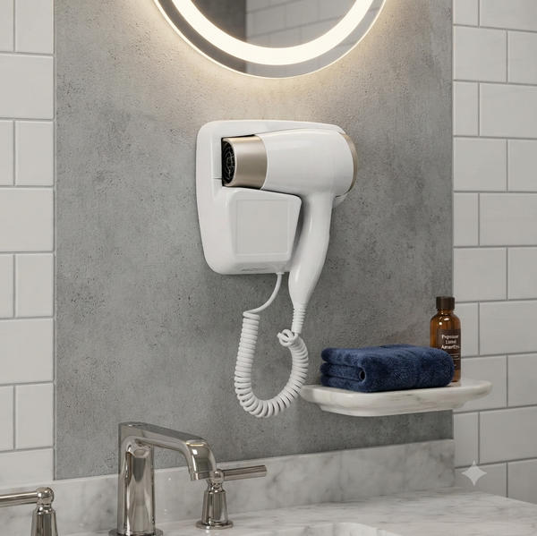 Wall-Mounted Hair Dryer