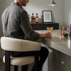 Modern Bouclé Accent Chair