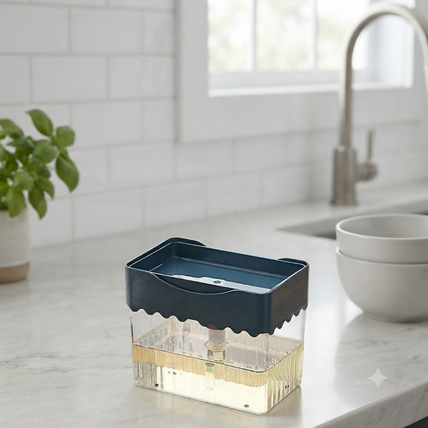 2 In 1 Soap Dispenser